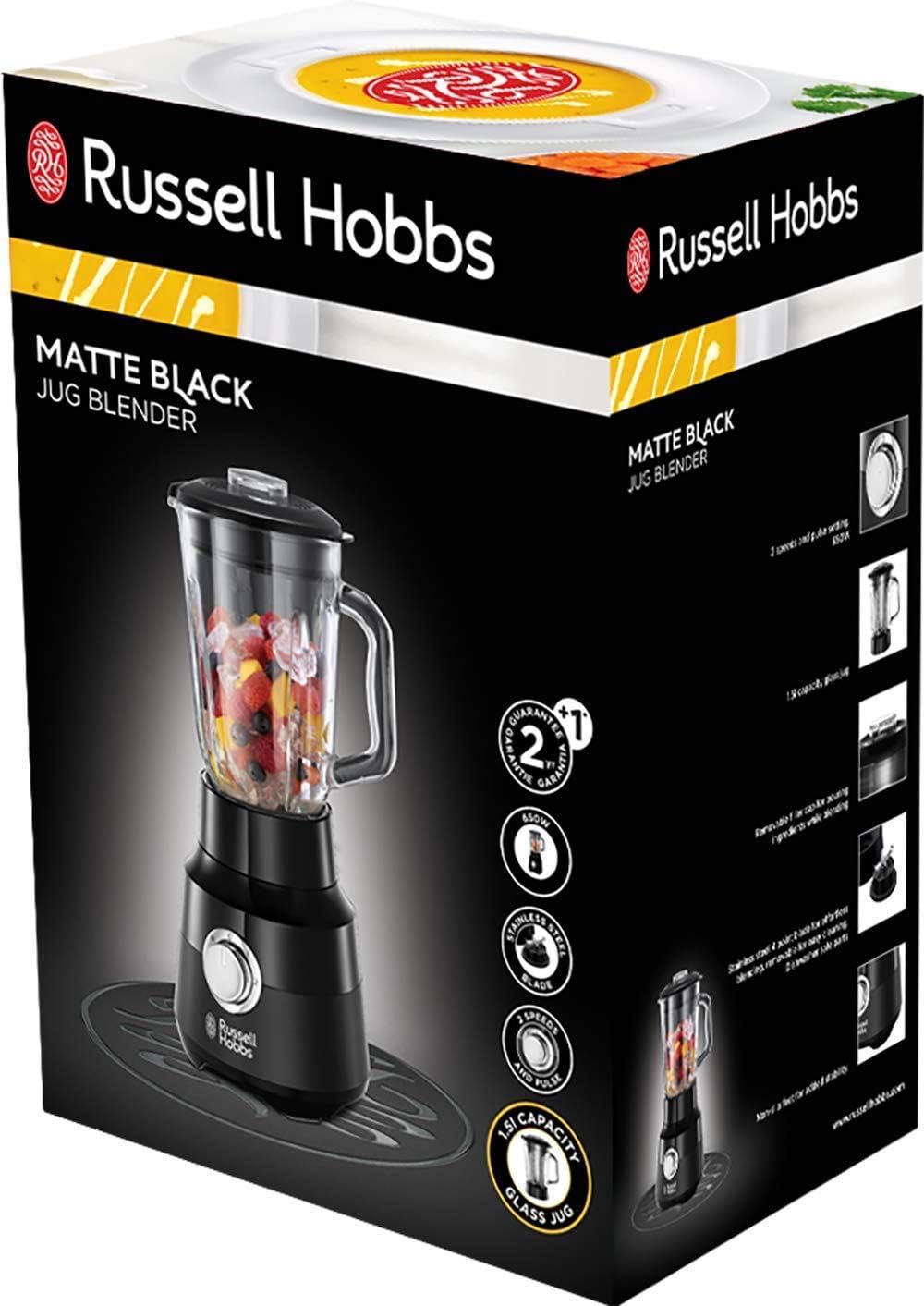 Russel. Hobbs blender kielichowy 650W funkcja pulse