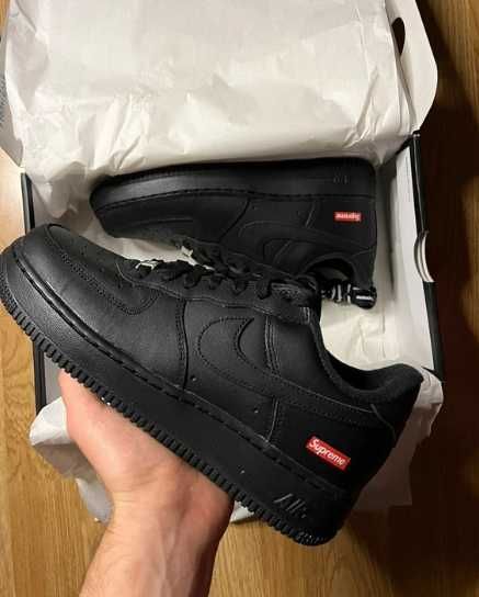 koszykówki "Nike_Air_Force_1_Low_Supreme_Black R.45