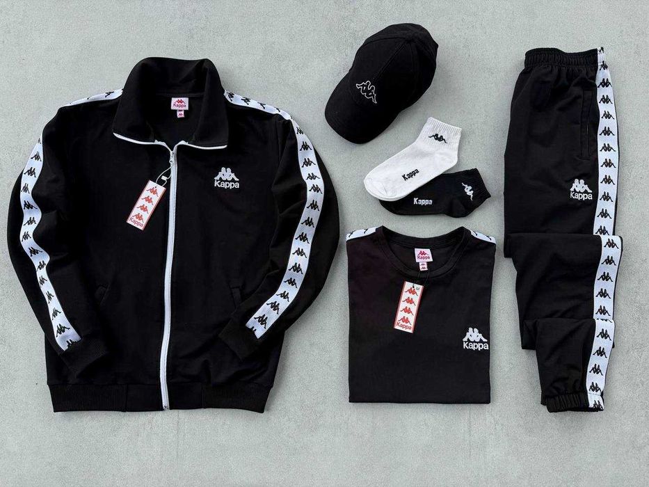 Чоловічий спортивний костюм Kappa (комплект з бейсболкою)