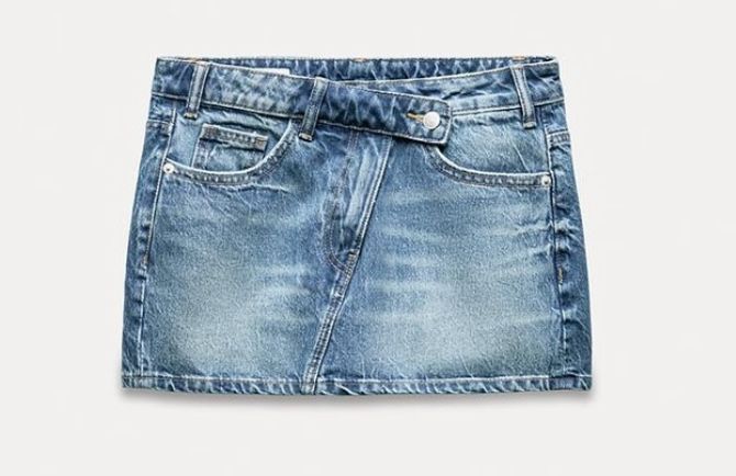 Продам джинсову міні спідницю ZARA