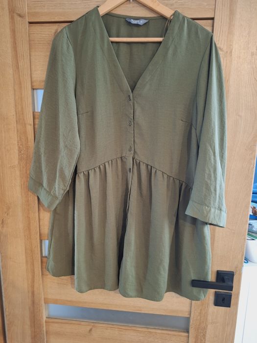 Sukienka butelkowa zieleń XXL