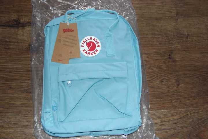 Plecak Fjallraven Kanken 16 Litrów .Błękitny