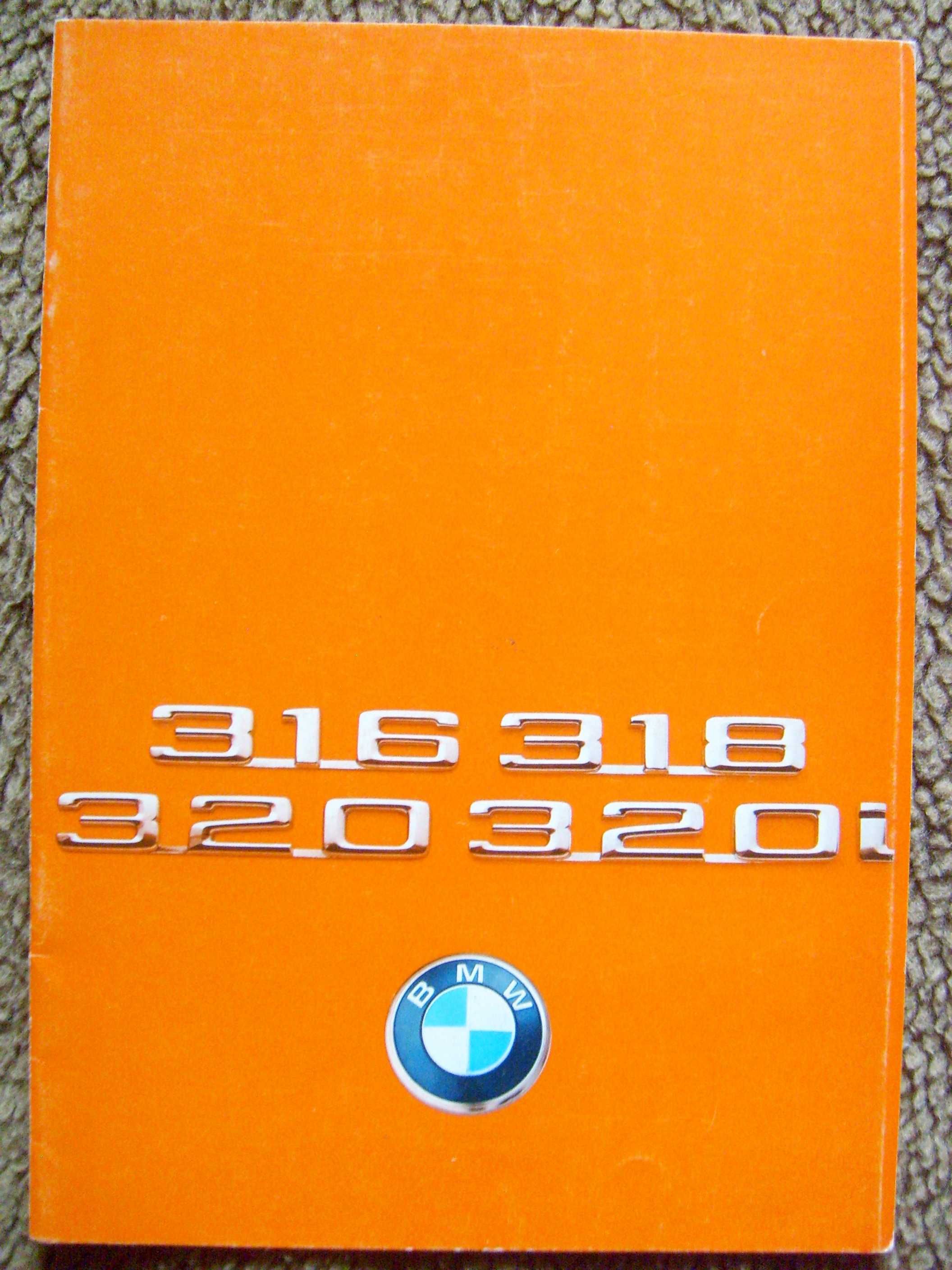 BMW serii 3 E21 1975 / 316, 318, 320, 320i * prospekt 32 strony DE