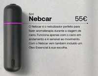 Perfume Carro - Nebcar - (Funciona apenas com carro em andamento)