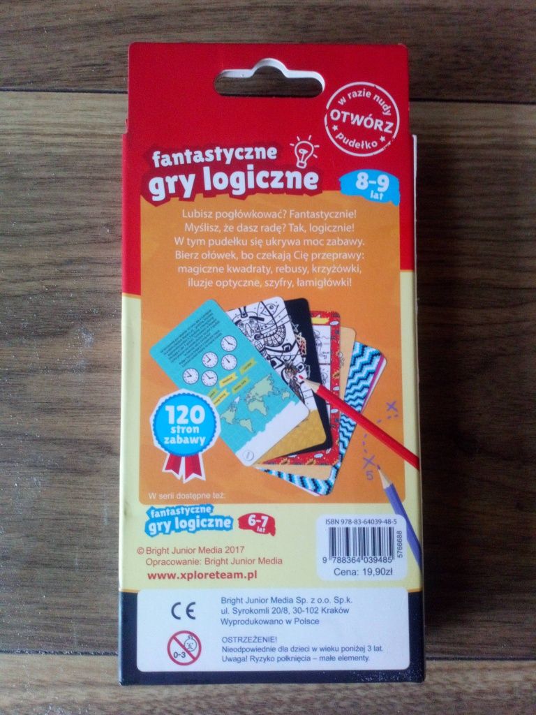 Fantastyczne gry logiczne 8-9 lat