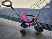 Triciclo Feber Evolutivo Baby Plus Music Rosa