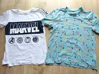 Coccodrillo t-shirt chłopięcy krótki rękaw literki Marvel rozm 152