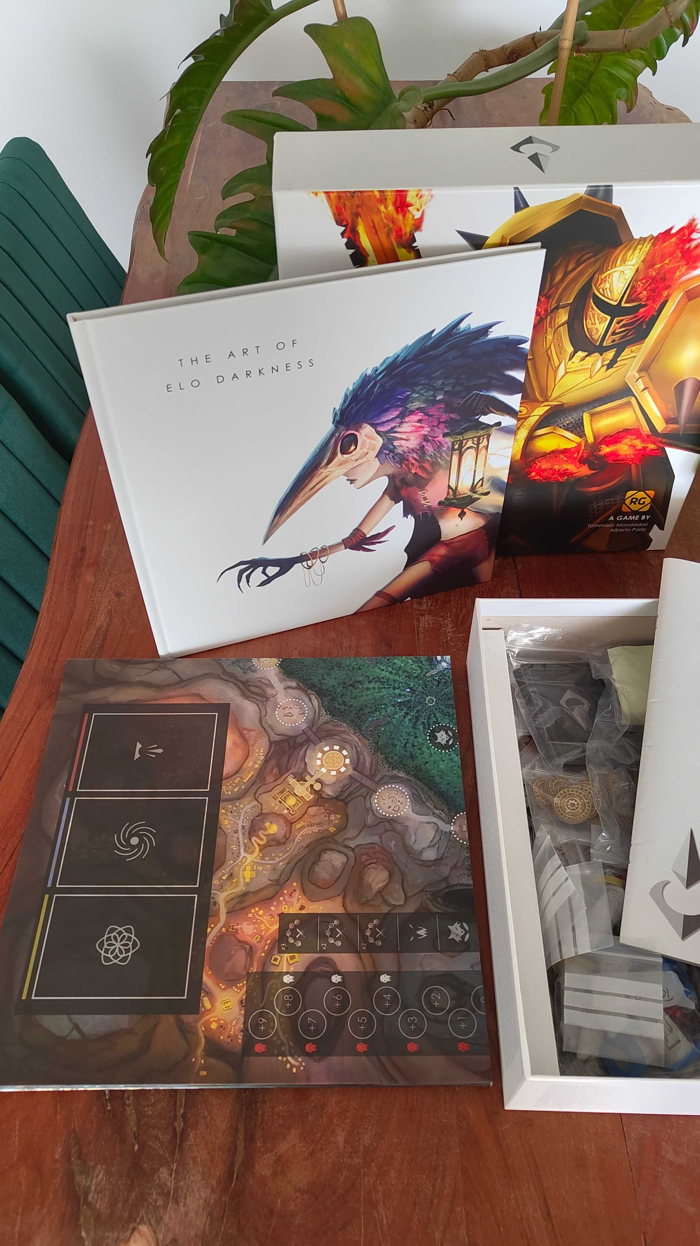 Elo Darkness Kickstarter Deluxe Edition (Jogo de Tabuleiro)