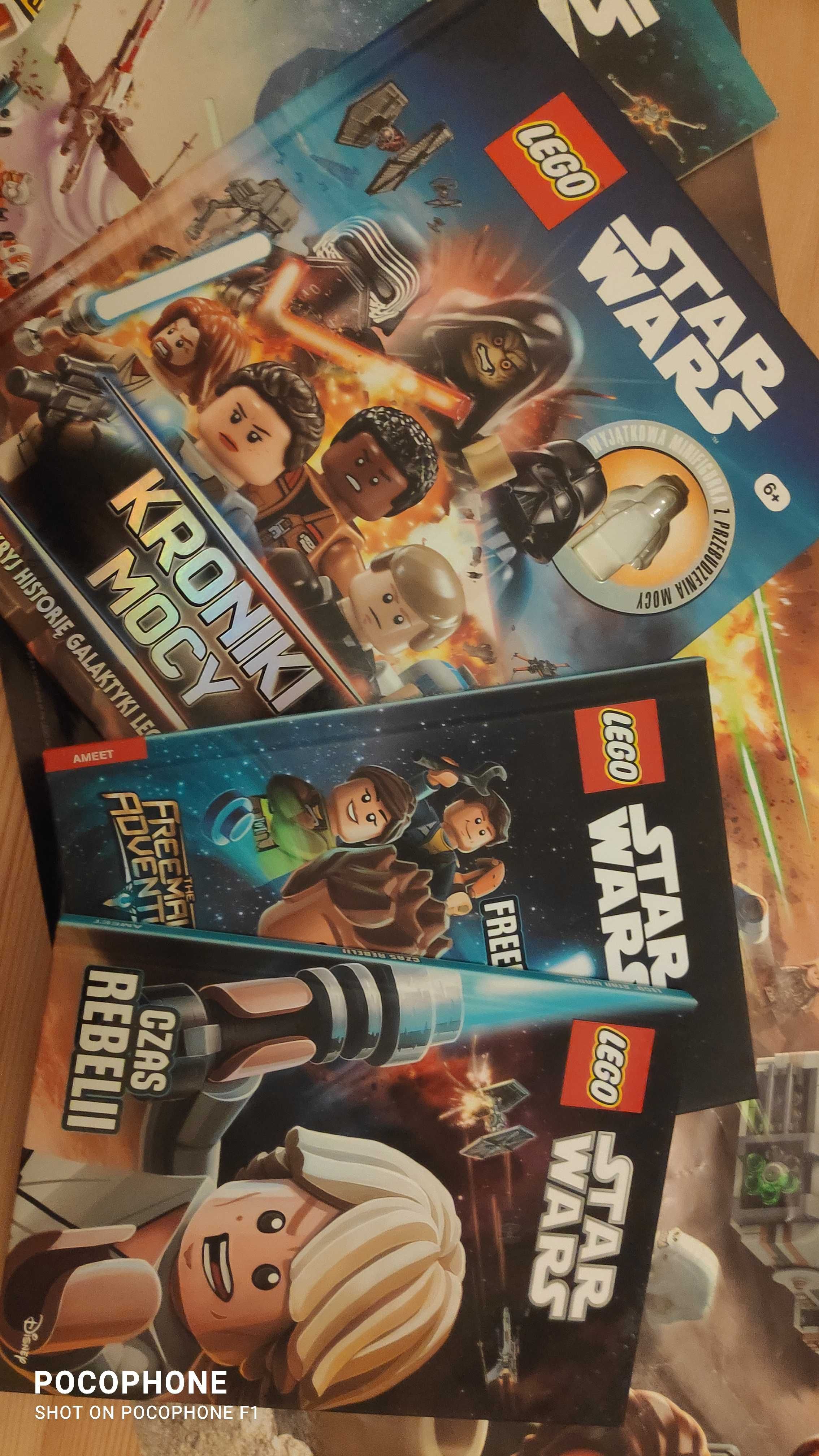 Książki LEGO star wars kroniki mocy misje czas rebelii plakat itp