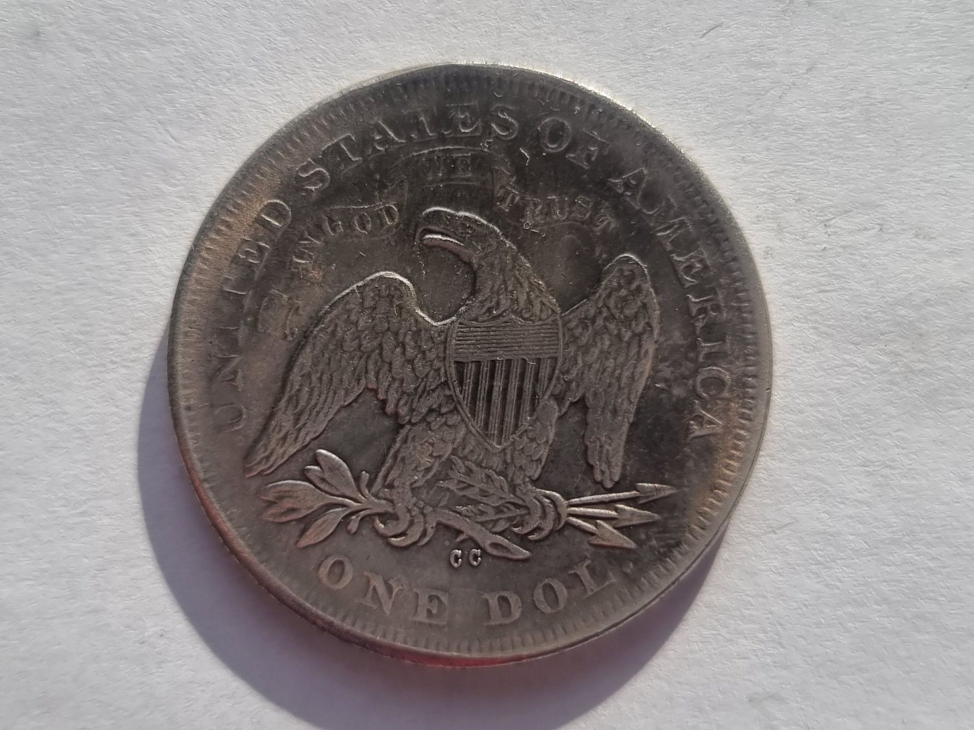 1 dolar 1842 USA kopia
