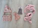 conjuntos gorro e cachecol para bebé 2 anos