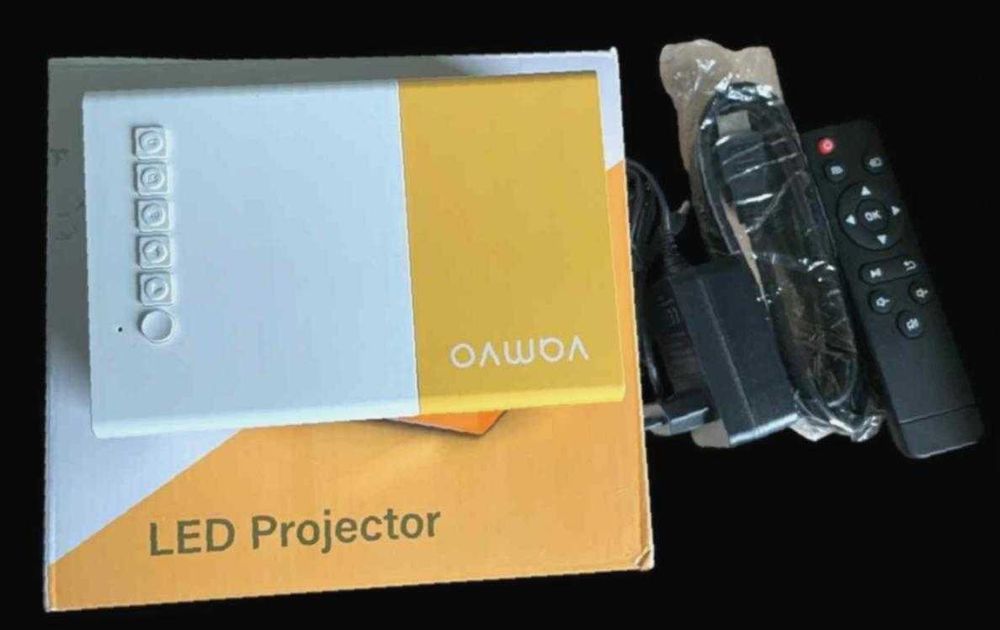 Mini Projektor Przenośny Rzutnik led usb HDMI Zestaw Kompakt Kino