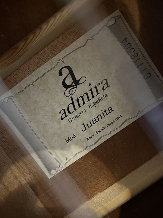 Gitara klasyczna Admira Juanita 4/4