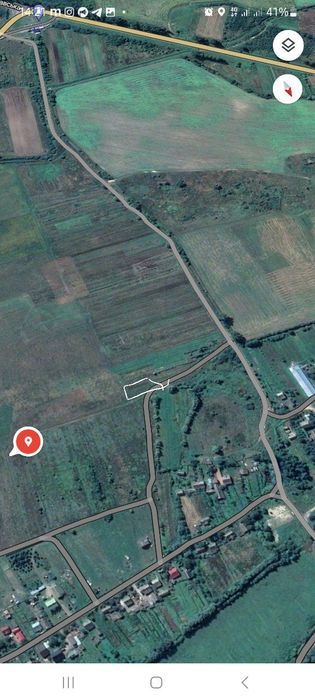 Ділянка 0.23 сотика с.воля висоцька під забудову газ світло поруч