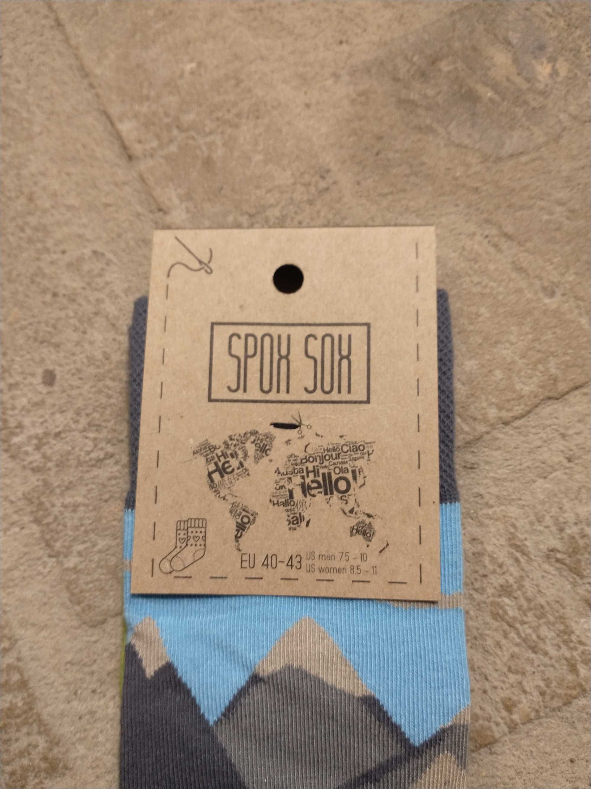 Skarpetki męskie stylowe nowe 40-43 Spox Socks