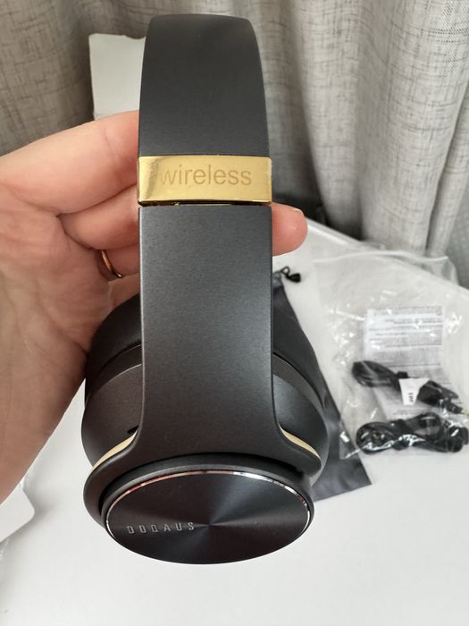 Bluetooth-навушники DOQAUS, бездротові та дротові