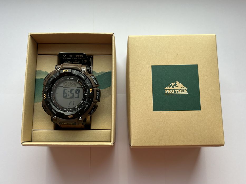 Casio Pro-Trek PRG-340B-3E та 340L- 5E