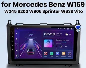 Radio Navi Android Mercedes Sprinter Viano B-Klasa Crafter