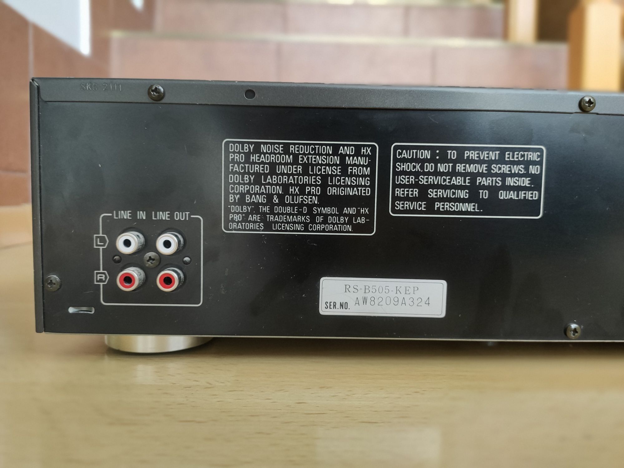 Stereo Cassette Deck Technics RS-B505