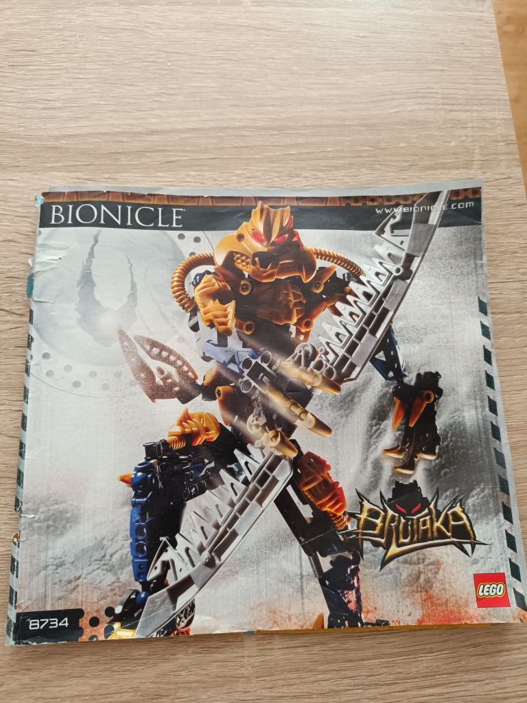 Bionicle Brutaka 8734 kompletny