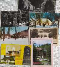 kolekcja 7 starych pocztówek uzdrowiska Duszniki Polanica Jastrzębie