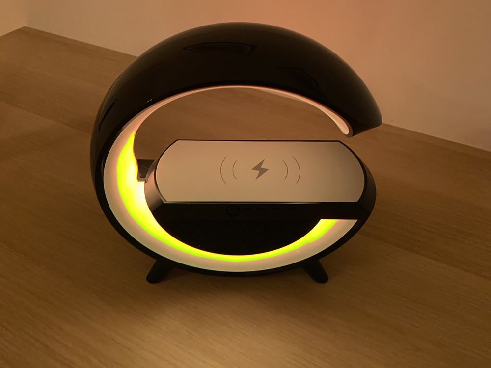 G-lamp głośnik Bluetooth SMART 5W1 LED RGB (czarna)