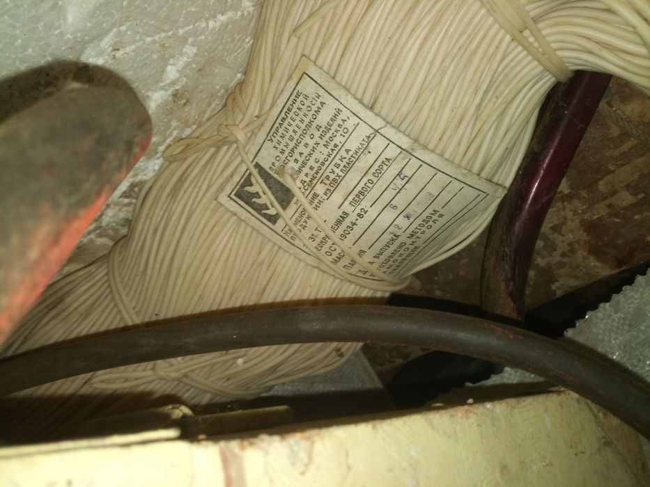 Трубка ПХВ, в соответствии с ГОСТ 19034-82, изготавливается из поливин