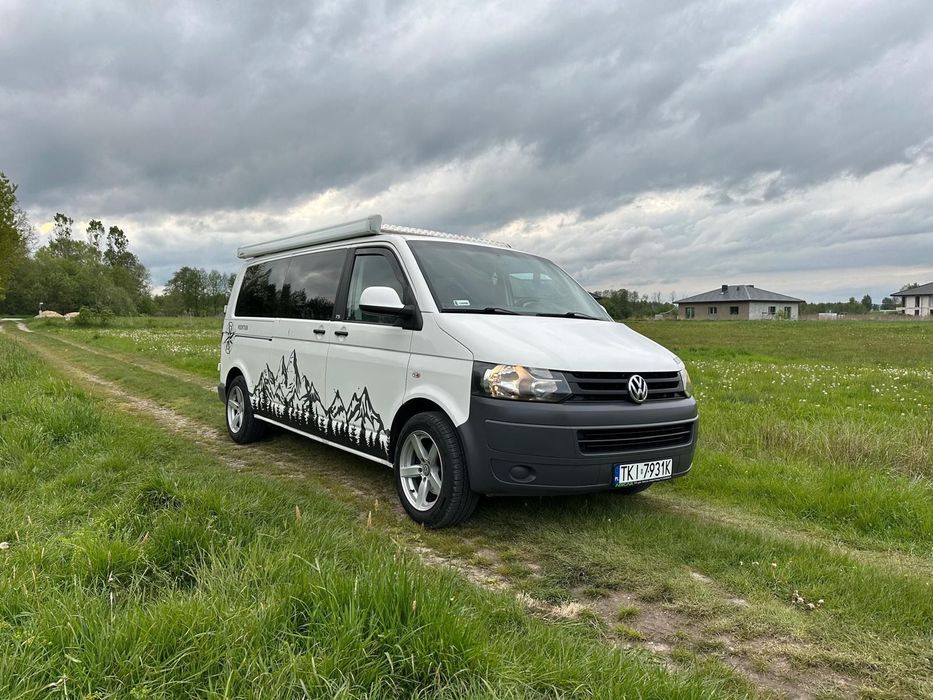 Volkswagen Transporter VW T5 long, 9 os / campervan kamper