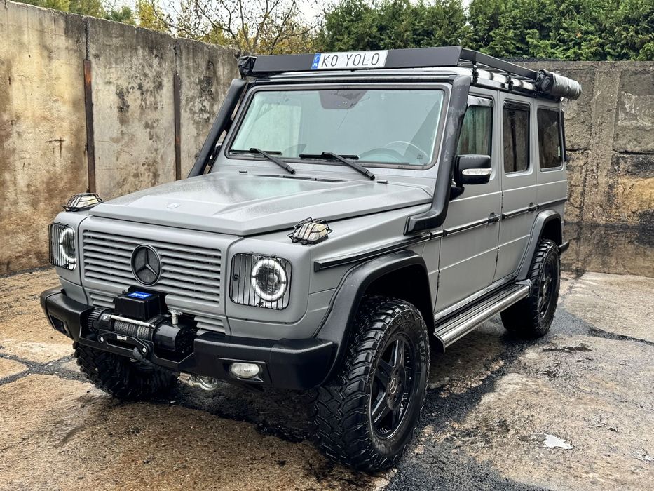 Mercedes-Benz Klasa G Wszystko Nowe Zamiana Ledy Wyprawowy Kamper