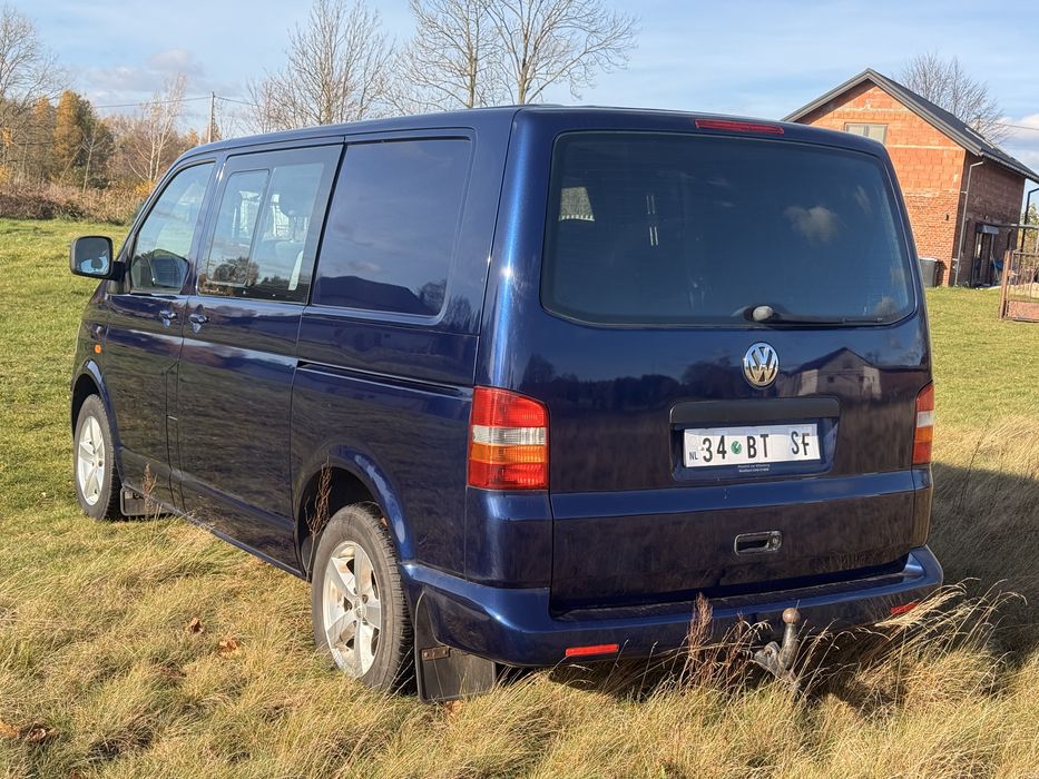 Vw transporter T5 2.5TDI 130KM 2005 dubel kabina