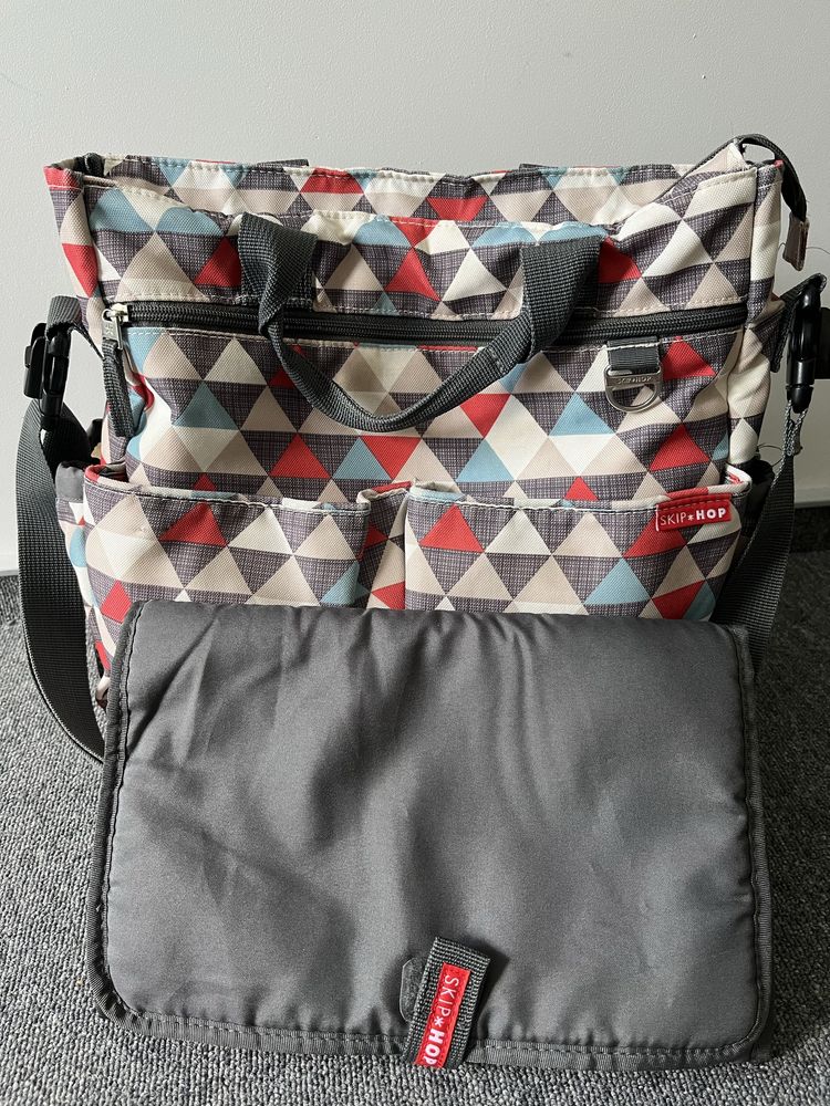 Skip hop trójkąty duo signature torba do wózka