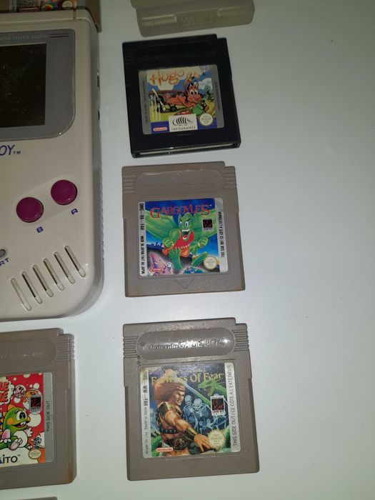GameBoy DMG-001 Original + 9 jogos