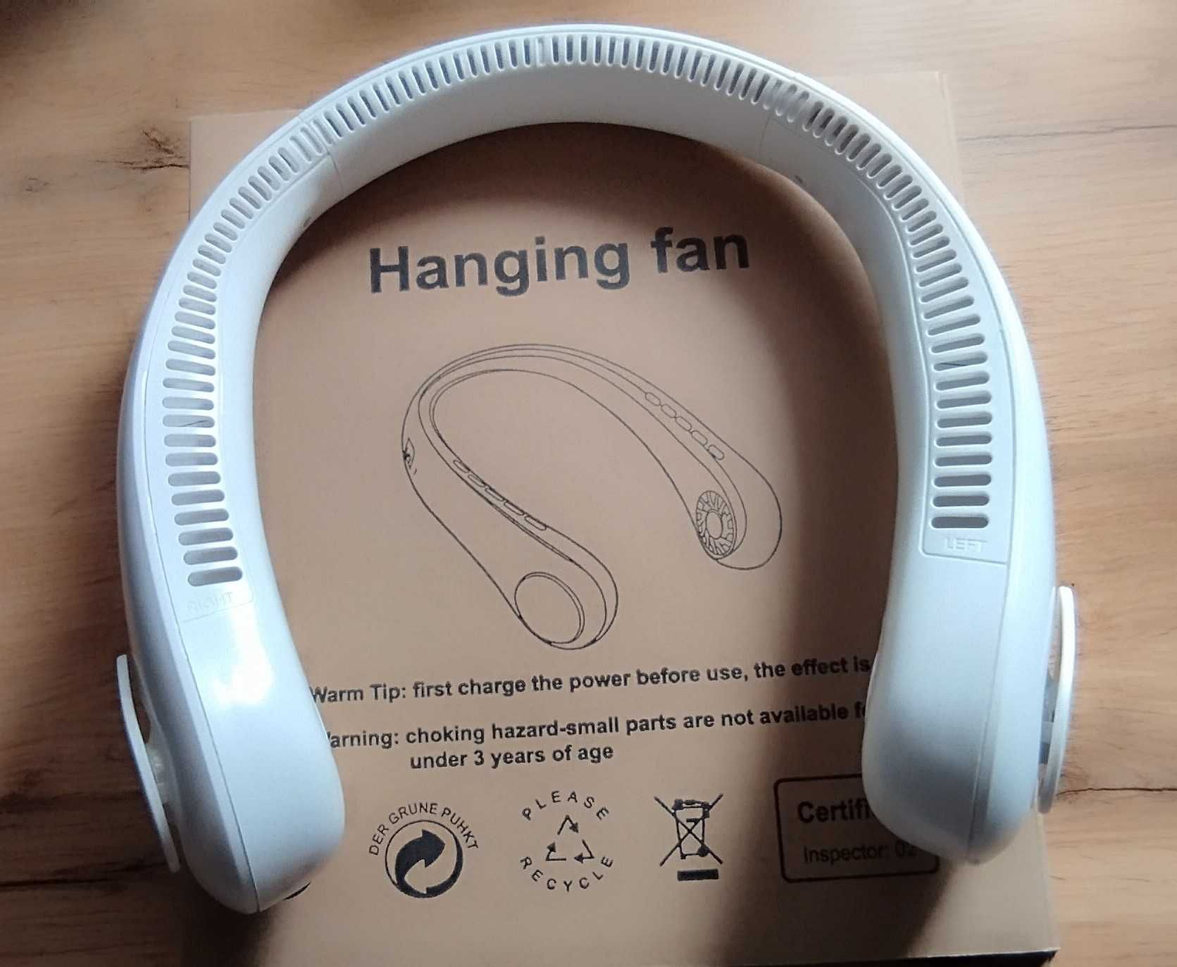 Wentylator Mini na szyję GALAXYER