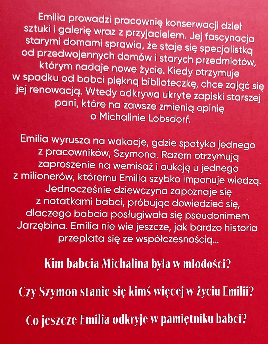 "Czerwony pamiętnik" Ewelina Klimko