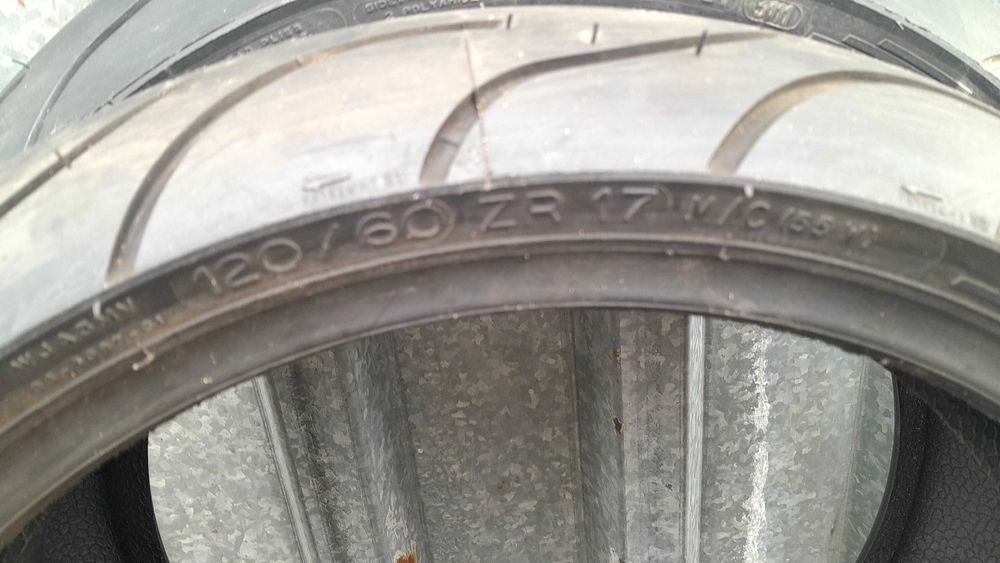 120/60 R17 + 170/60 R17 Michelin  Power