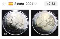 Moeda 2€, Espanha 2021