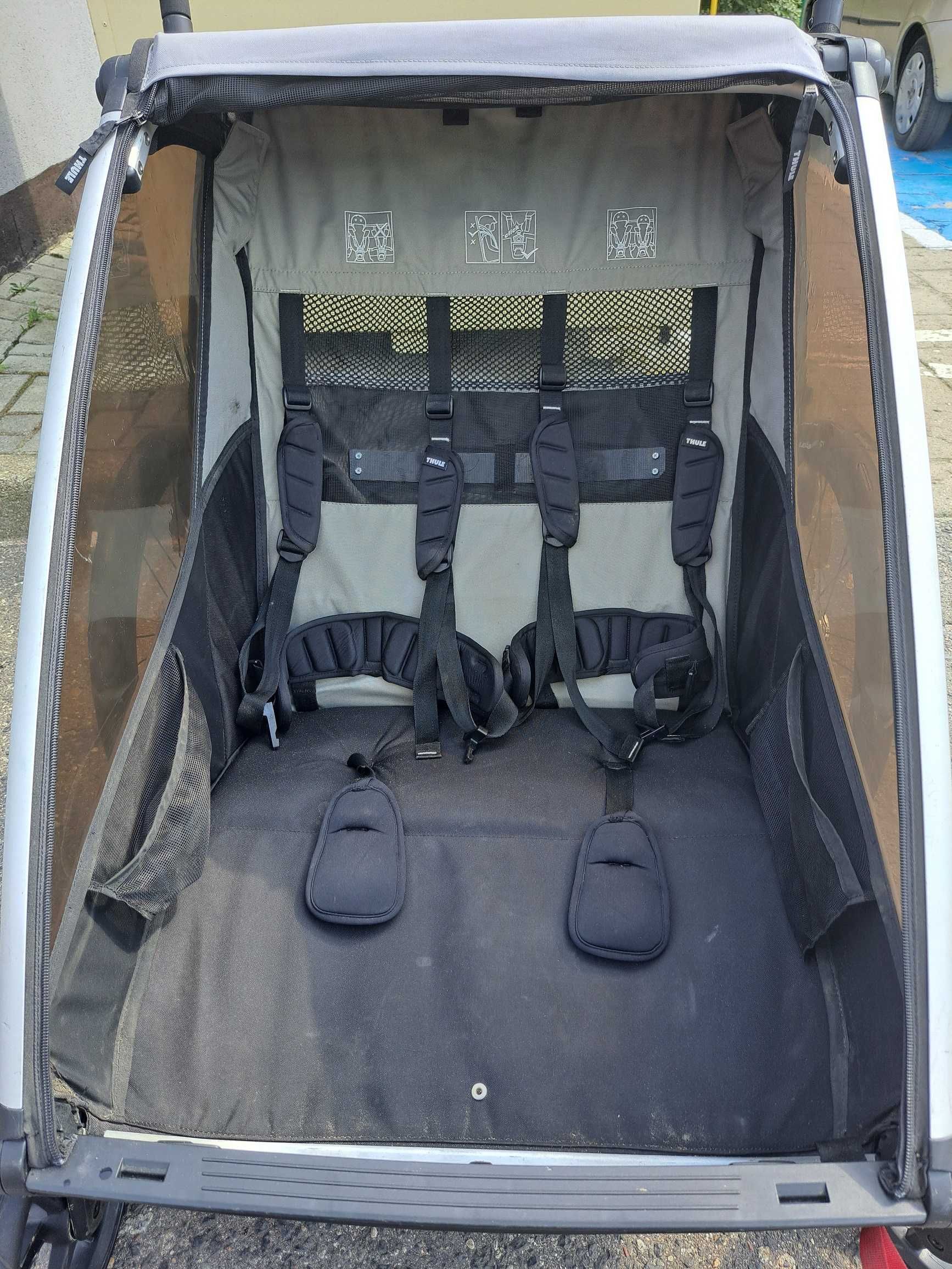 Thule Chariot Lite 2 - wózek, przyczepka rowerowa, zestaw biegowy
