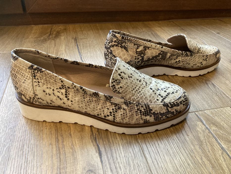Buty skórzane skóra Wojas 37 mokasyny