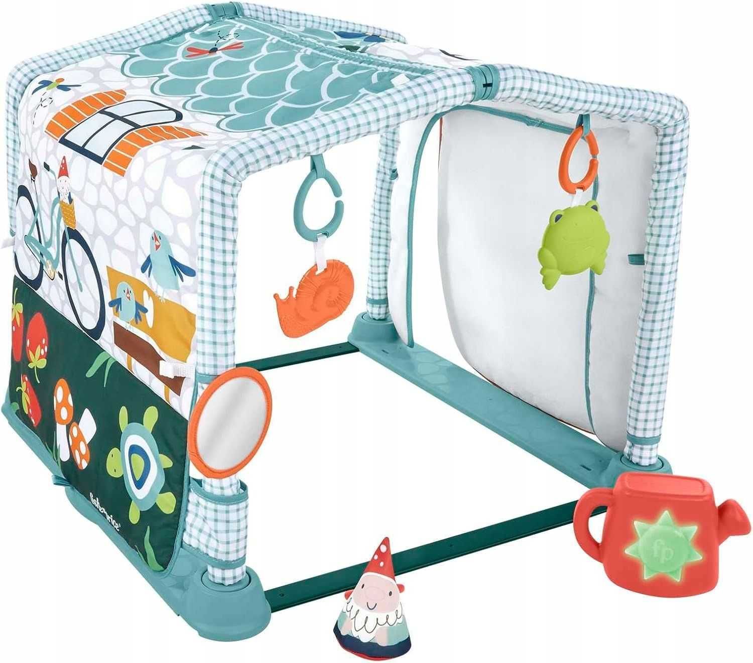 Fisher-Price Edukacyjna mata z dźwiękami Domek Odkrywcy