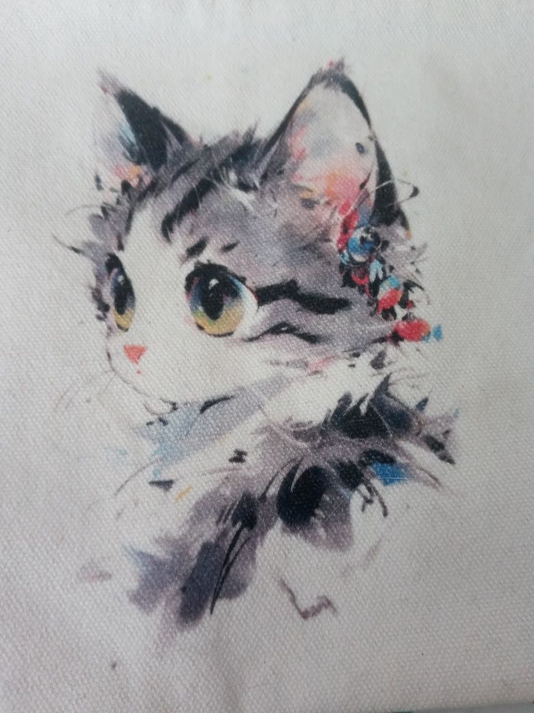 Kosmetyczka kot kotek manga