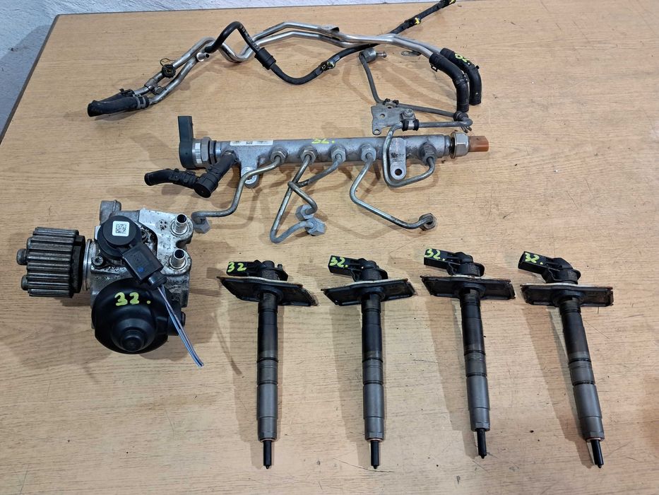 Układ paliwowy pompa wtryski 2.0 TDI common rail AUDI VW Seat