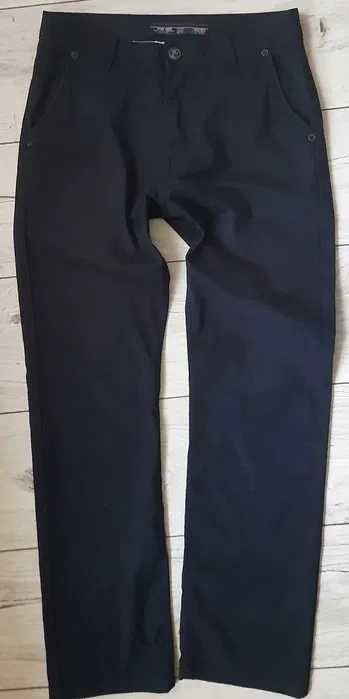 K&L czarne wizytowe spodnie męskie rozmiar M-L