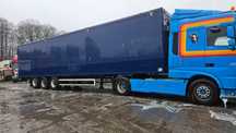 Naczepa Kraker ruchoma podłoga walking floor 10 mm