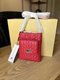 Кожаная сумка сумочка кошелёк через плечо Karl Lagerfeld кожа оригинал