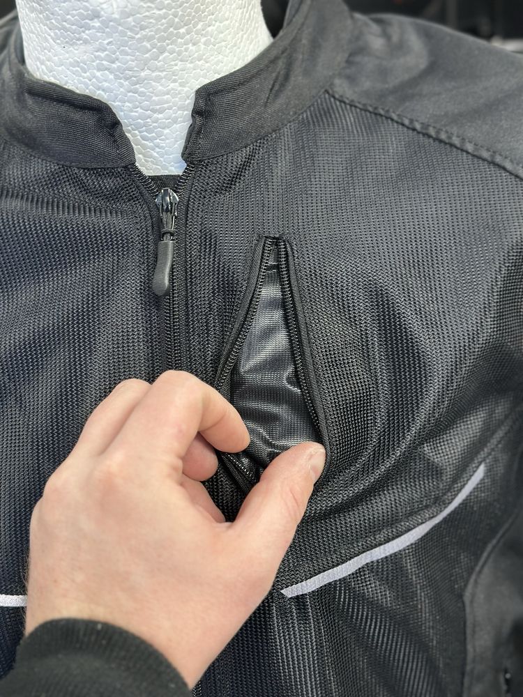 Letnia Meshowa kurtka motocyklowa MOTO ID Mesh ,Lekka ,wygodna!