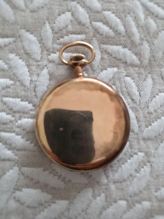 Relogio de bolso em ouro