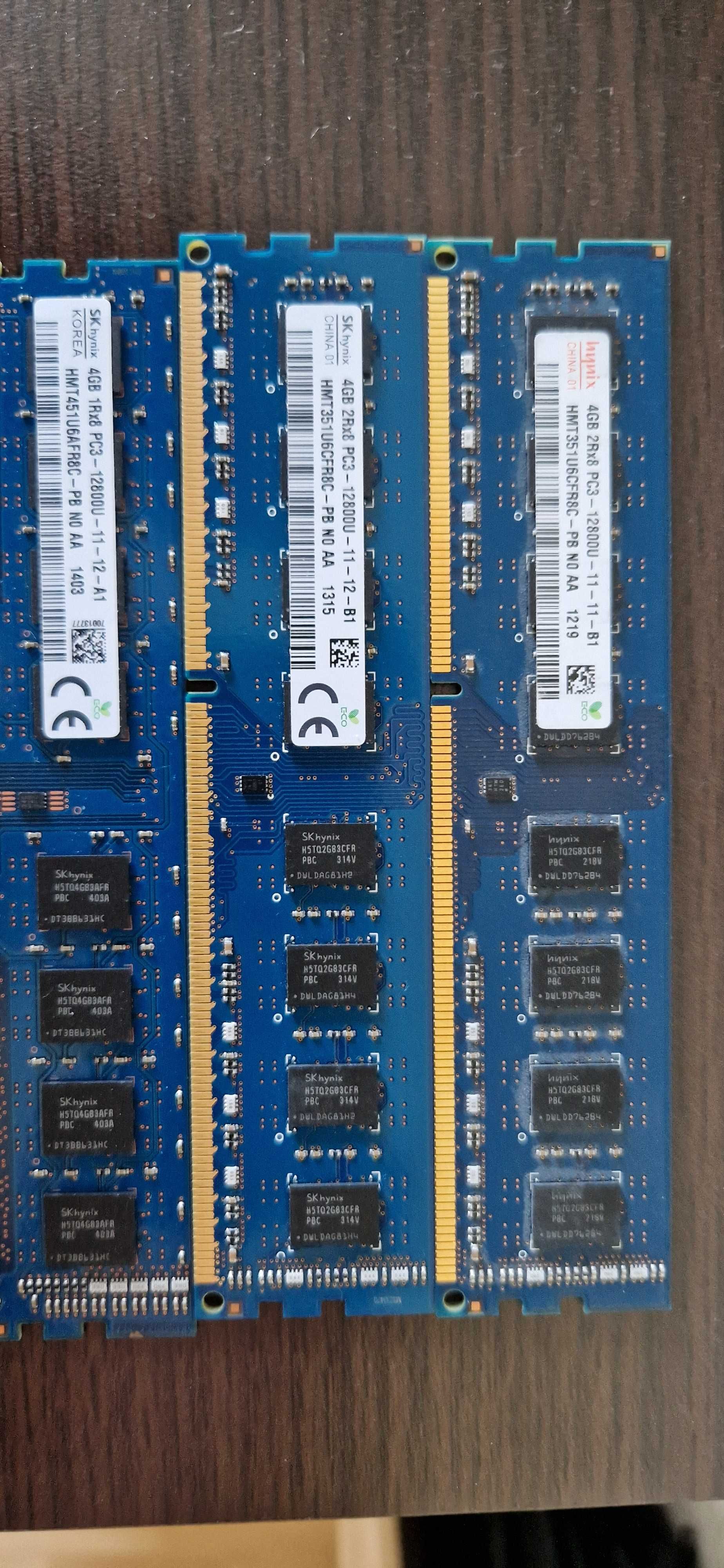 4 x Pamiec 4GB DDR3