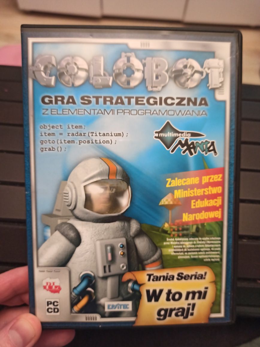 Colobot gra strategiczna z elementami programowania stara gra PC