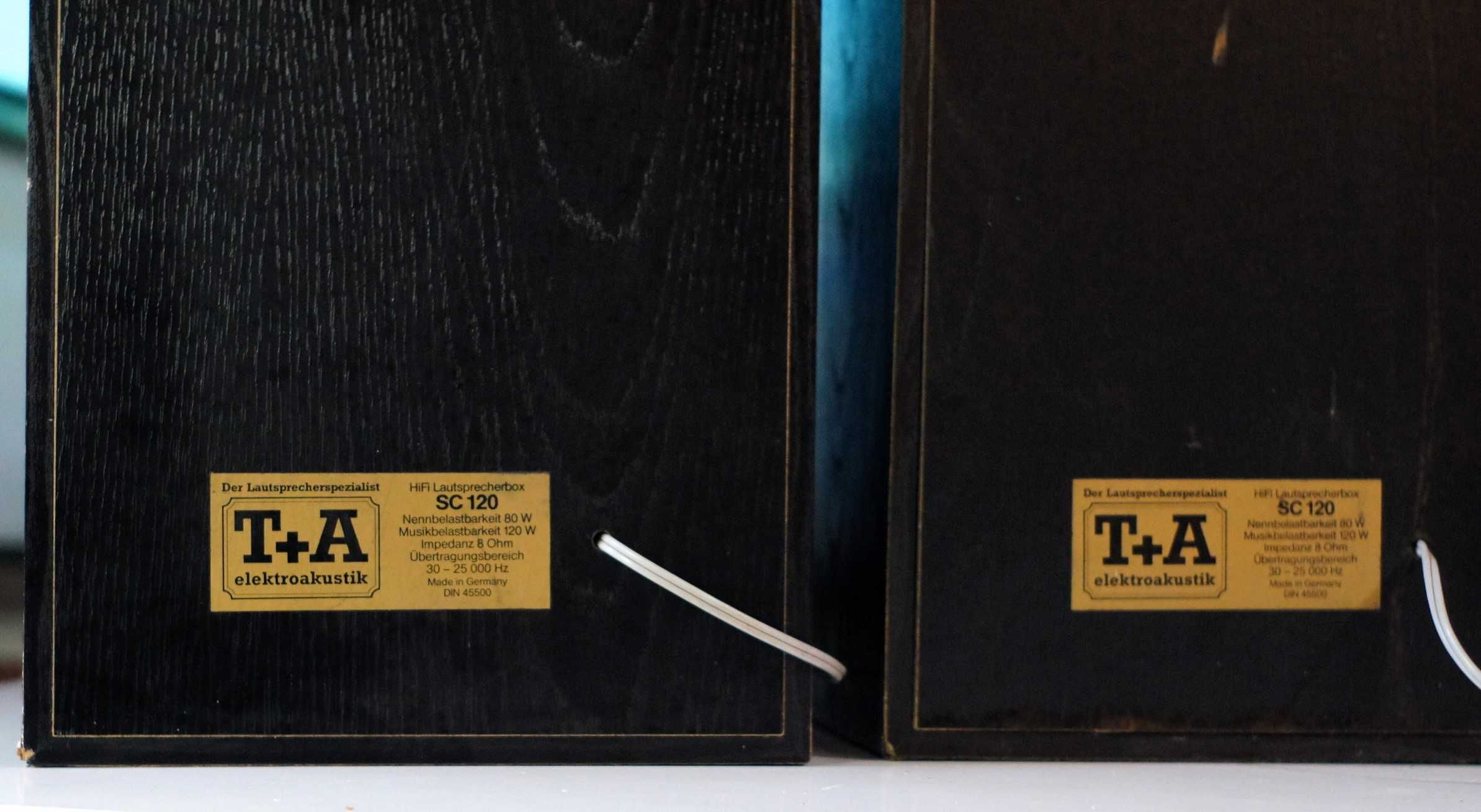 Kolumny T+A ELEKTROAKUSTIK  SC 120- legendarna marka