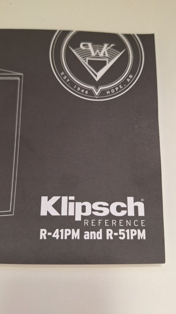 Klipsch R 51 PM . Nowe z oryginalnym kartonem itd